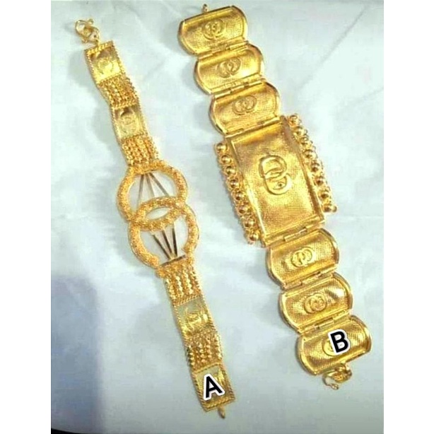 Gelang Chanel Lapis EMas 24k