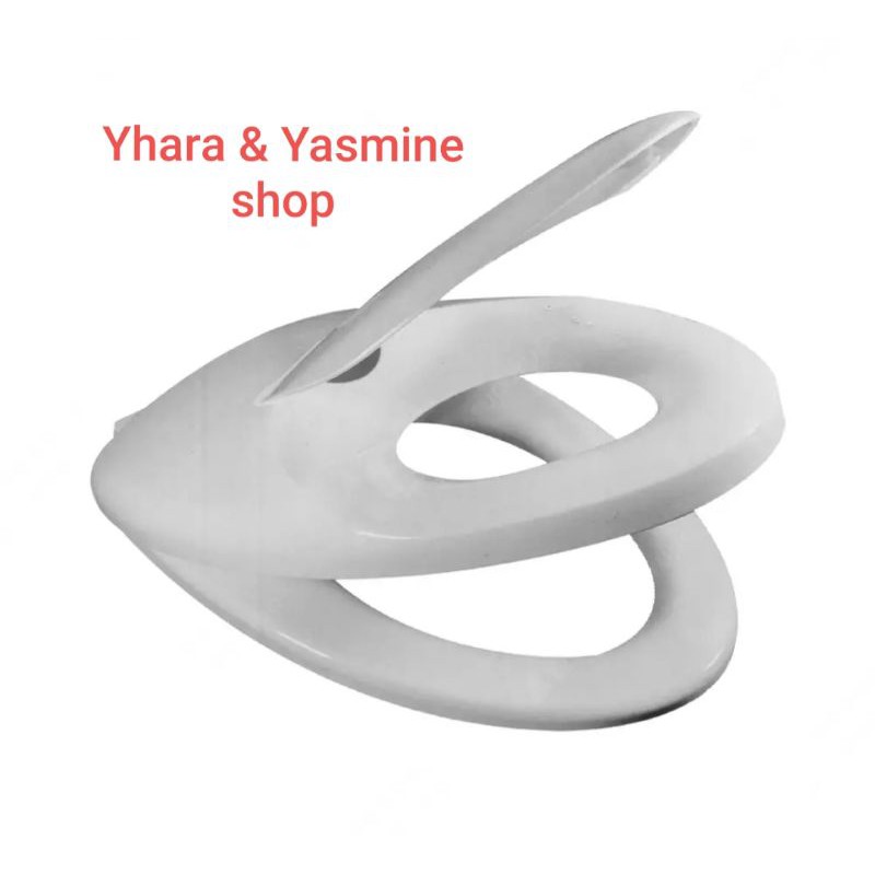 Babyloo Dudukan Toilet Dewasa Bundar 45.7 Cm - Putih
