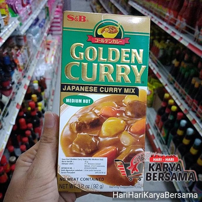 

Buruan serbu] BUMBU MASAK S&B GOLDEN CURRY SAUCE MIX MEDIUM HOT 92GR