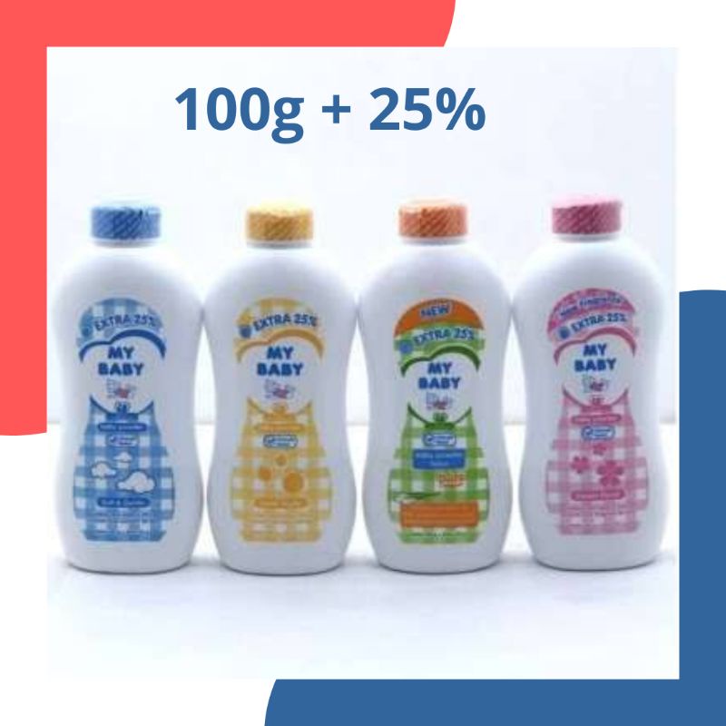 my baby powder 100g+25% | Bedak bayi