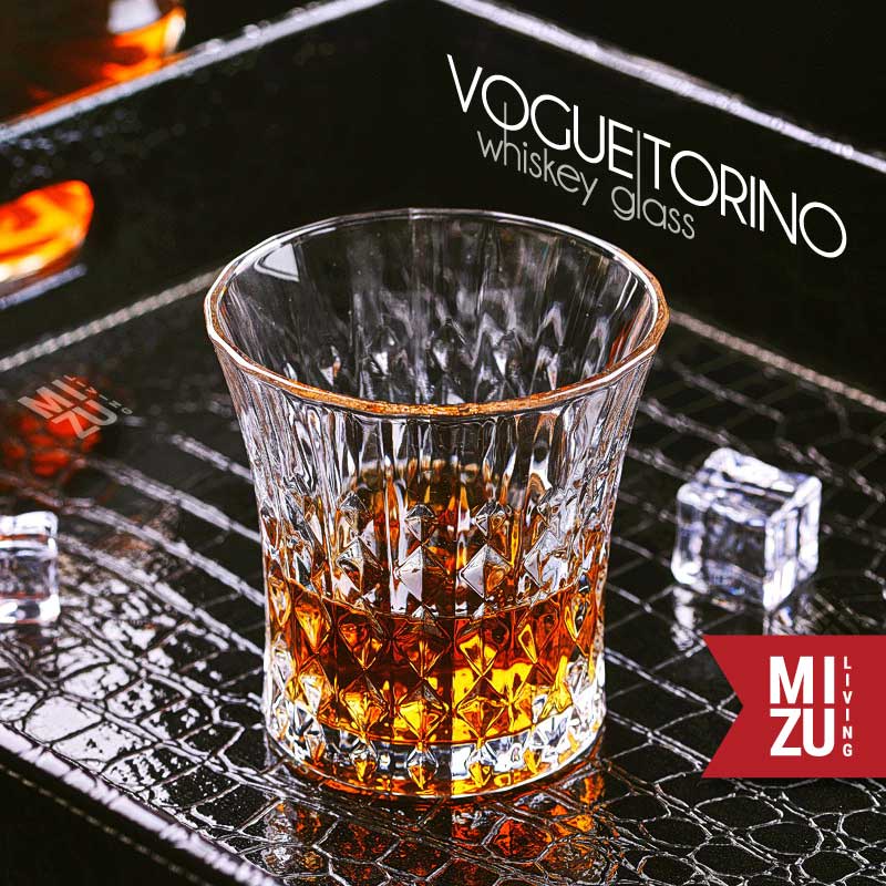 MIZU TORINO Whiskey Glass Gelas Kaca Whisky On The Rocks Gelas Air Minum