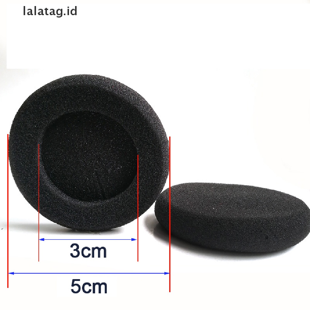 (Flyag) Bantalan Earpads Pengganti Bahan Busa Tebal Untuk Headphone / Earphone