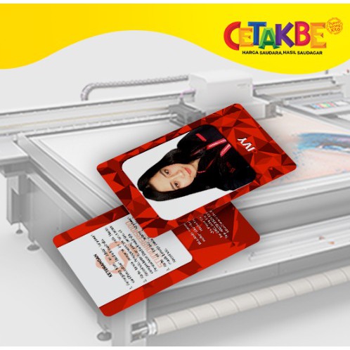 

ID Card PVC Custom UV Print – Cocok untuk ID Karyawan & Barcode BBM (1/2 Sisi), Dll, Digital Printing Palembang