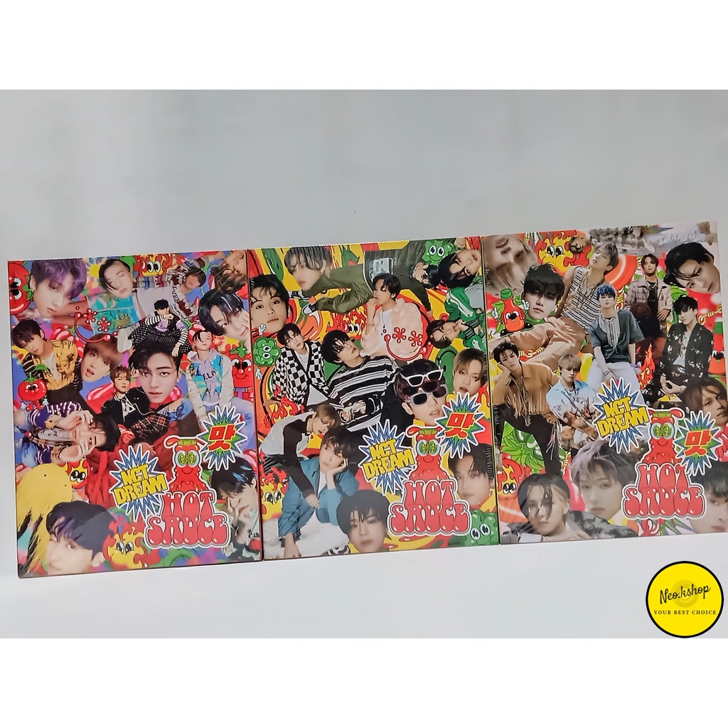 Jual NCT DREAM 1ST ALBUM HOT SAUCE UNSEALED Shopee Indonesia