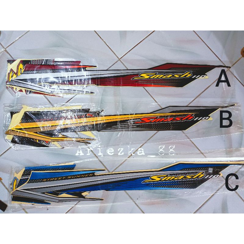 Striping Smash 2007 SR CW | lis stiker bodi smash new