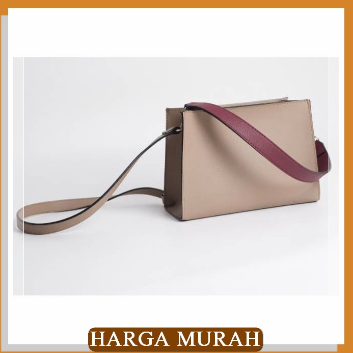 Tas Wanita Terbaru Original Waterproof Keren Berkualitas Tas Ma RV301 Beliya Indy Bag Taupe