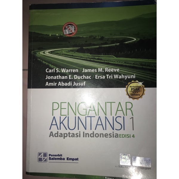 Buku Pengantar Akuntansi 1 ( Salemba 4 ) Original