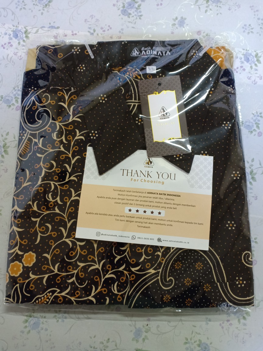 Hem Pendek Adinata Batik Daniel Danila