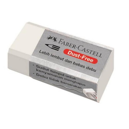 

Faber Castell Penghapus Pensil / Penghapus FC HItam & Putih