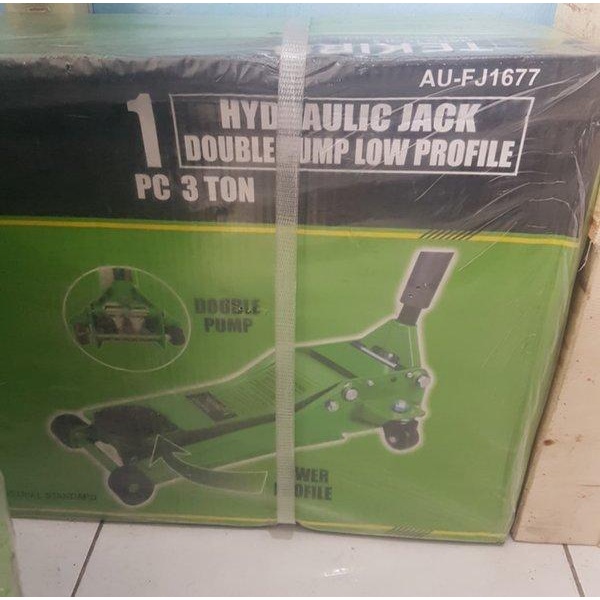 Tekiro Dongkrak Buaya 3 ton Ceper double pump dongkrak mobil 3ton Ori
