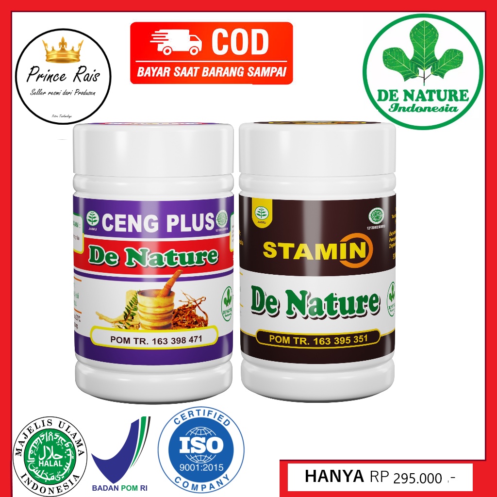 CENG PLUS STAMIN Penambah Imun Menjaga Kesehatan Herbal De Nature