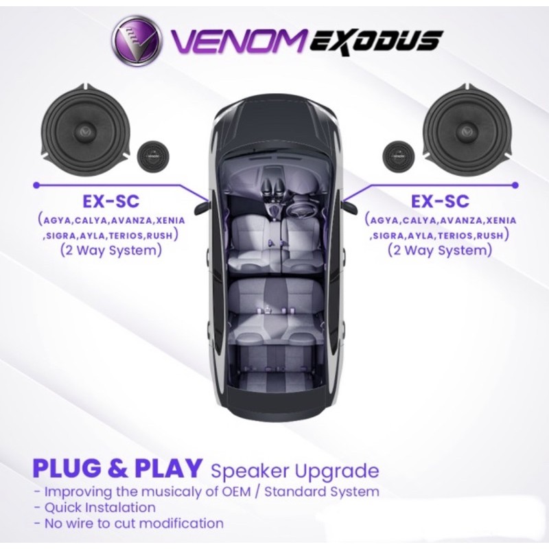 Speaker VENOM / Speaker 2 Way EXODUS