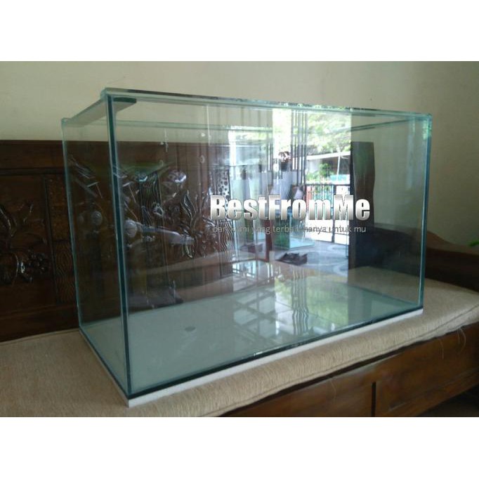 dioder Akuarium aquarium custom ukuran 80x40x50 cm 80 x 40 x 50 kaca 8 10mm stok terbatas