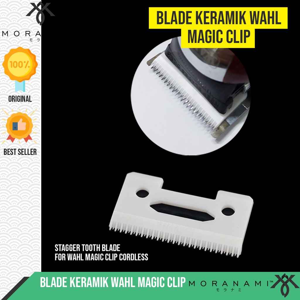 Blade Keramik Mata Pisau Alat Cukur Rambut Mesin Cukur Magic Clip Ceramic