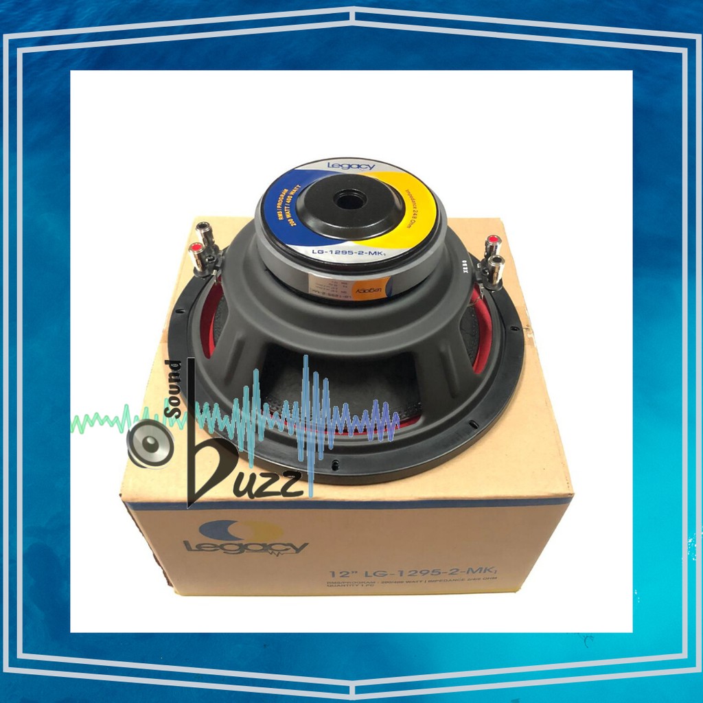 Speaker Subwoofer 12 inch Legacy 1295 LG 1295 2 MK1