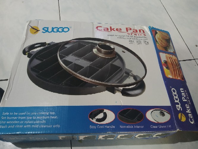 Cetakan Kue Teflon Martabak Mini Snack Maker 7 8 Lubang Pukis Tulban Takoyaki Crepes Pan
