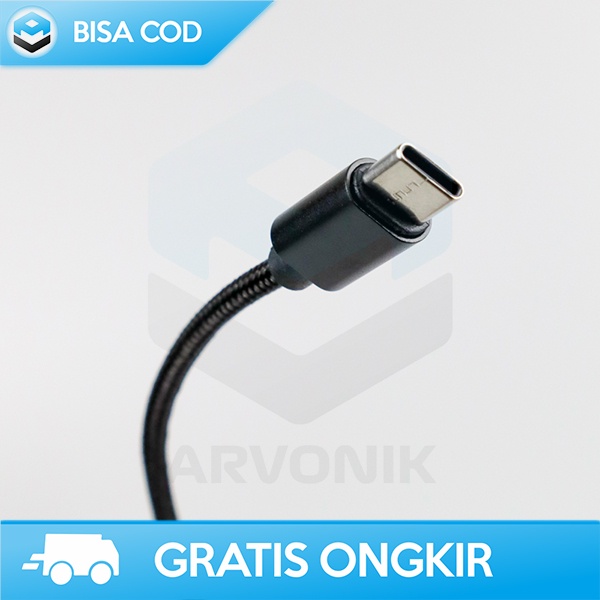 USB TYPE C KABEL DATA CHARGING 25CM DRAGON LINE ORIGINAL PREMIUM