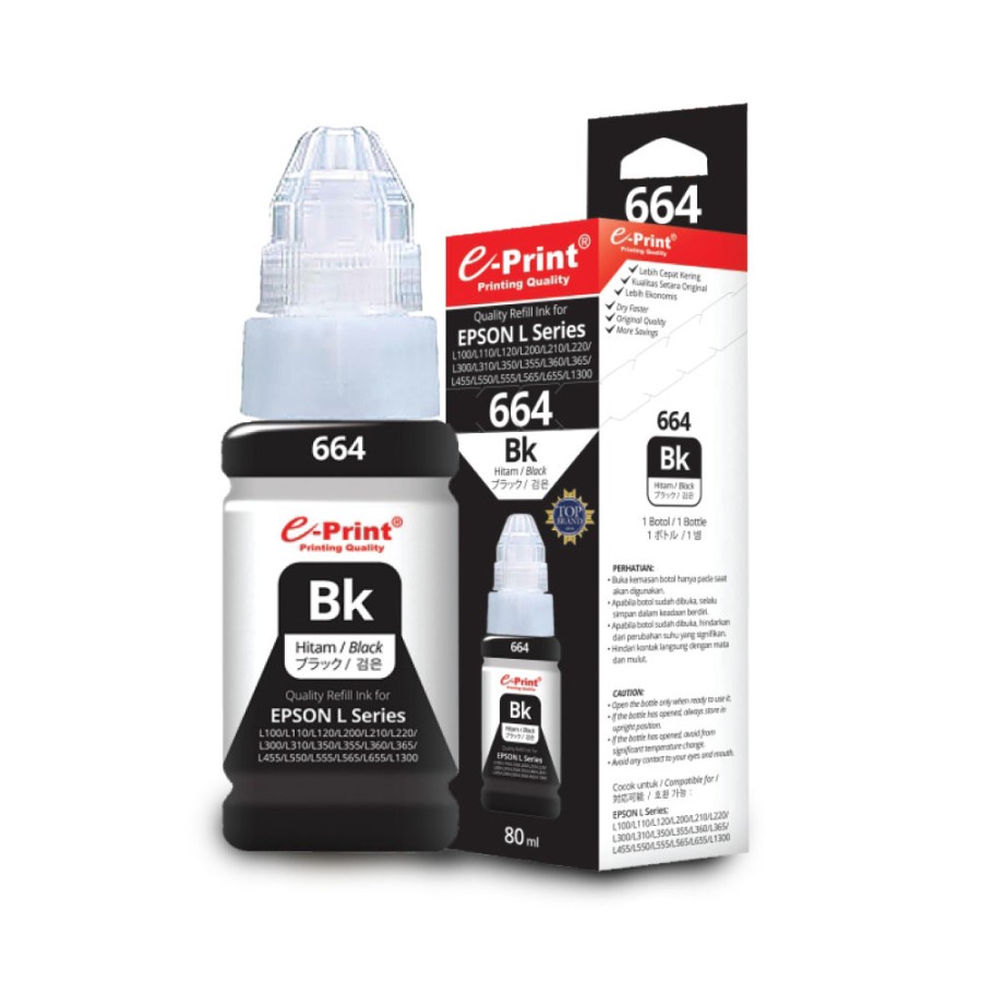 Tinta epson L series e-Print 80ml type 664