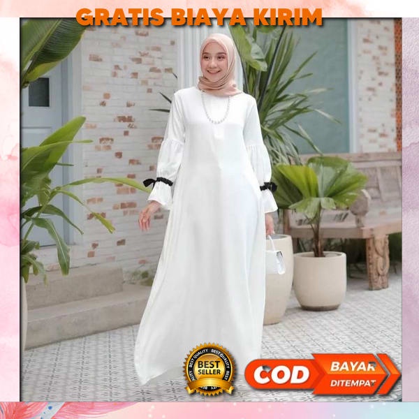 Baju Gmeas Cewe Import Premium Ganis Wanita Trendy Syari Gmis Dewasa Kekinian Gamis Cewek Syar`I Ata