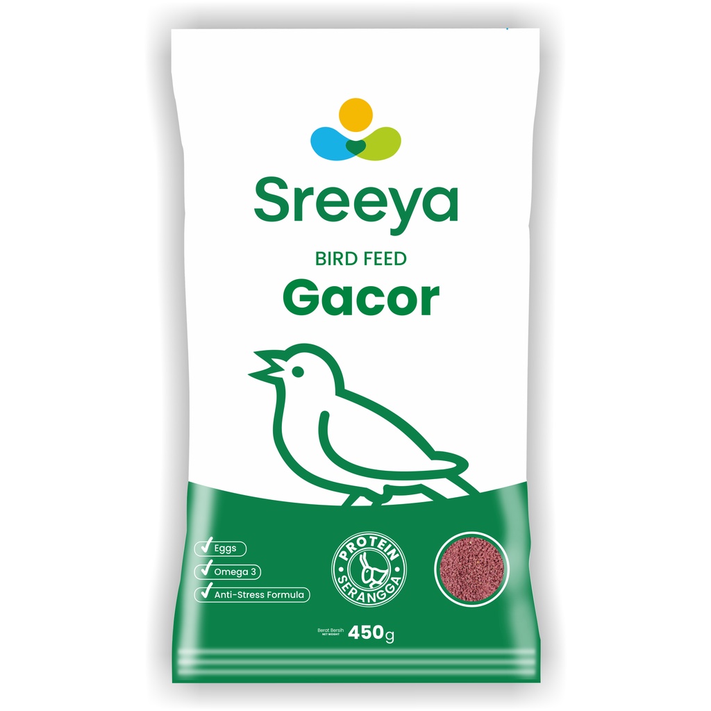 Sreeya Bird Feed Gacor 450 g