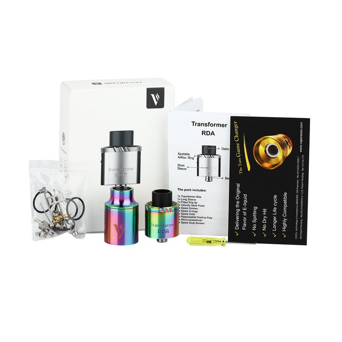 Vaporesso Transformer RDA Atomizer - GUN AUTHENTIC ( vaporizer / Vape