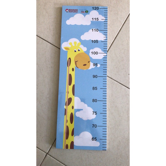 Alat Ukur Tinggi Badan Anak Growth Chart Shopee Indonesia