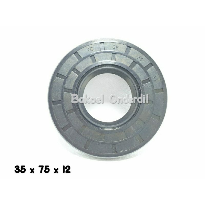 SEAL BEARING 35x75x12 MESIN CUCI FRONT LOADING