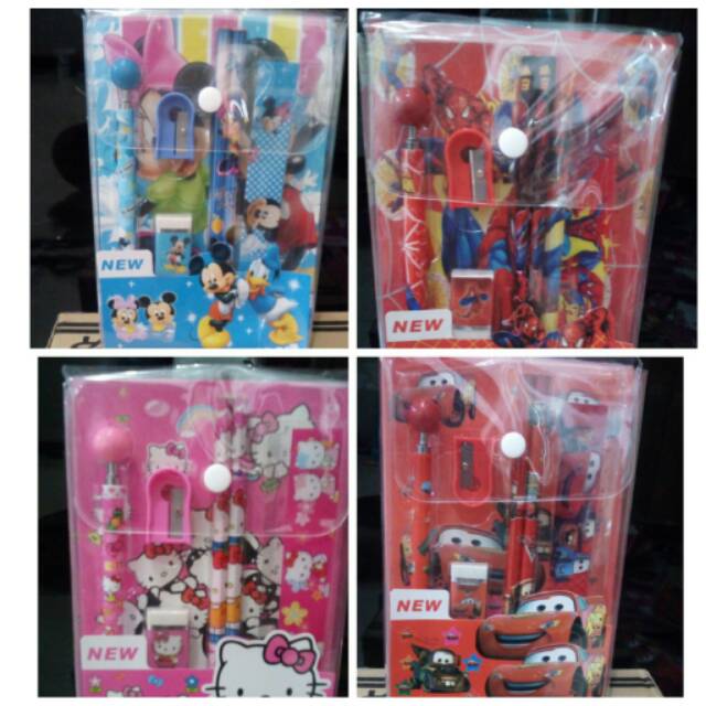

Stationery set 7 in 1