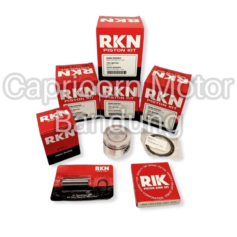 Piston Kit BEAT FI RKN SCOOPY SPACY FI KZL NON ESP INJEKSI oversize STD 25 50 75 100