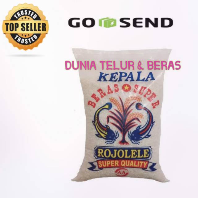 

Beras pulen premium cap rojolele 5kg