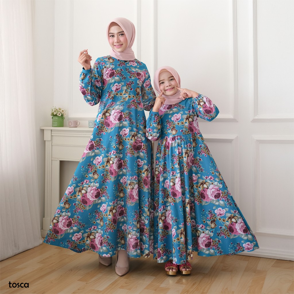 Gamis Dewasa Yisda Bahan Katun Jepang Grade A