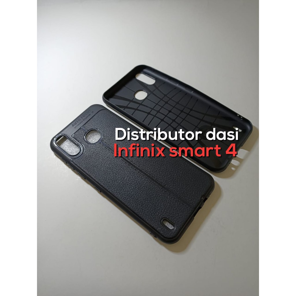 softcase silicon kondom hp auto focus infinix smart 4  ready stok