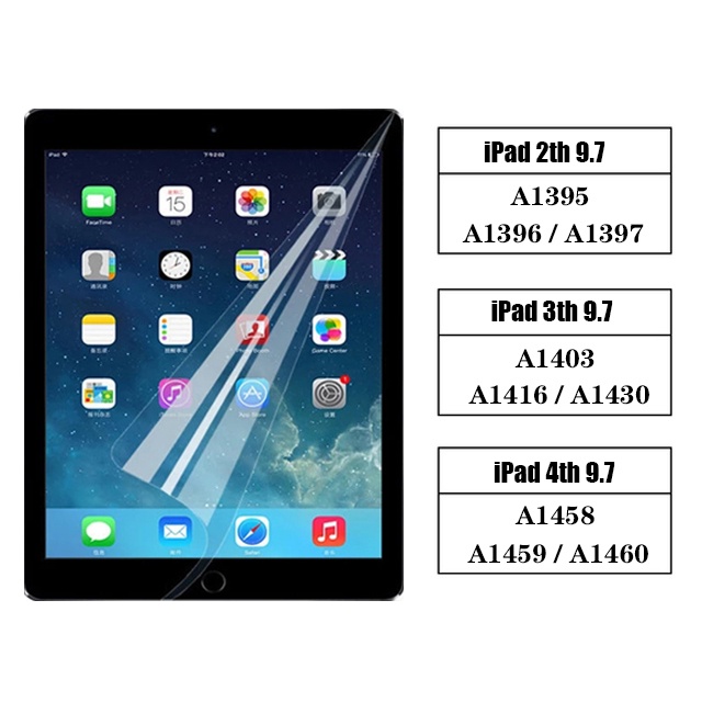 Pelindung Layar Matte Tablet Untuk Apple iPad 2 3 4 5 6 7 8 9 9.7 10.2 5th 6th 7th 8th 9th Generation