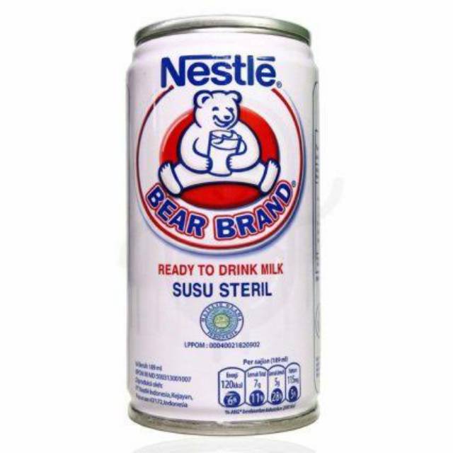 

Nestle bearbrand susu beruang steril