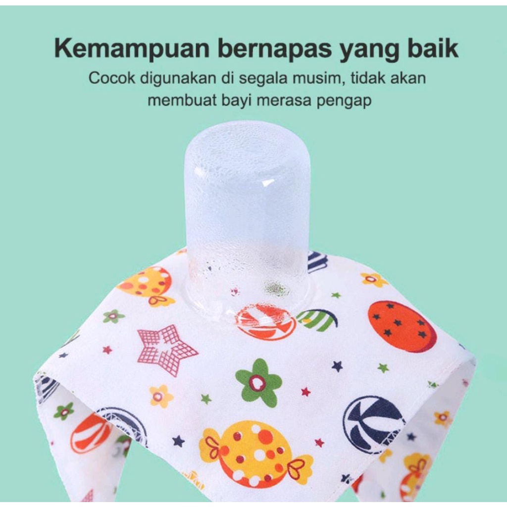 CSG201 CELEMEK BAYI SEGITIGA / SLABBER BAYI KARAKTER / CELEMEK BAYI KARAKTER