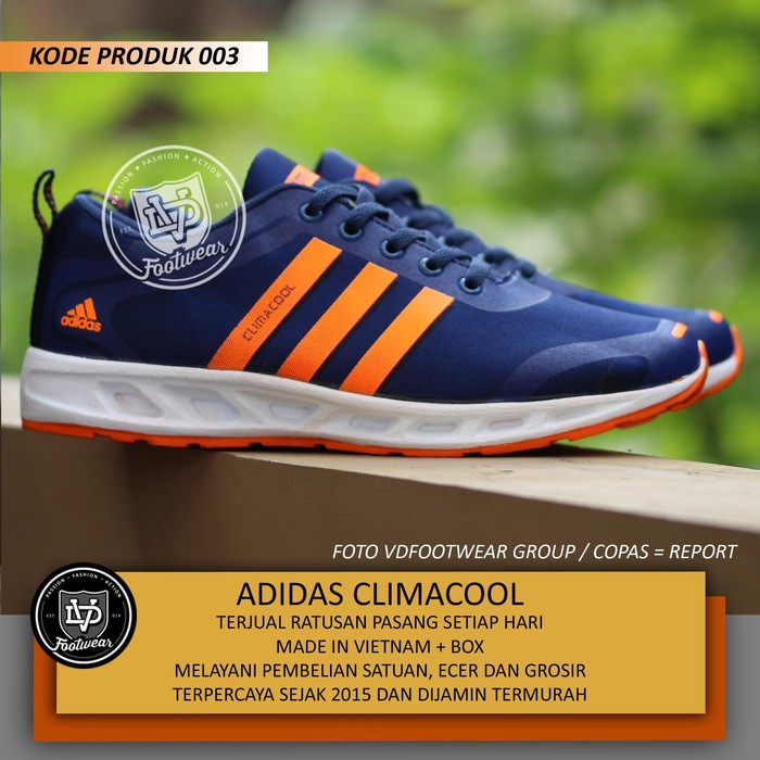 ADIDAS CLIMACOOL - Sepatu Running Lari Pria Terlaris Grade Ori