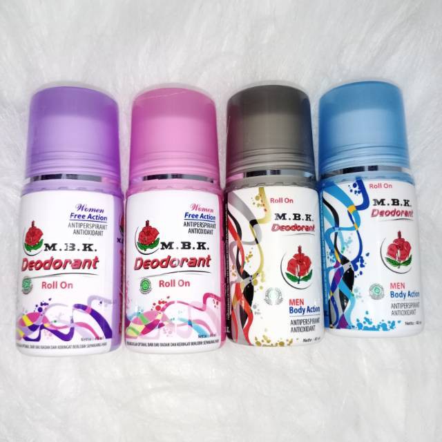 MBK Deodorant deodoran Roll On Pria dan Wanita 40ml