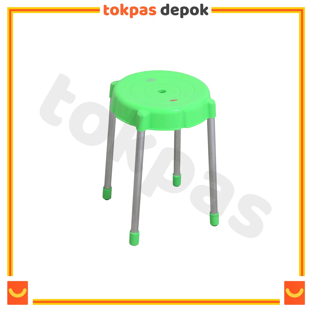 Bangku Bulat Dominant Bangku Baso Kaki Stainless Shinpo 197 SP-129