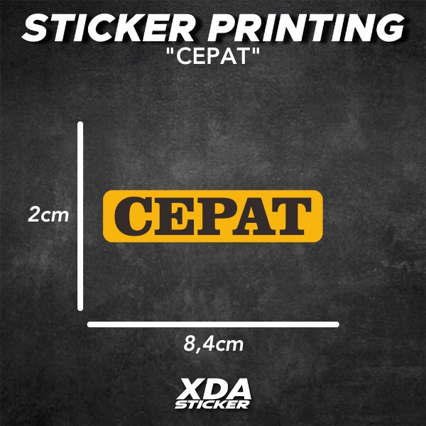 

STIKER/STICKER PRINTING CEPAT BUSMANIA