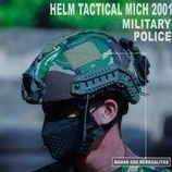 Helm Tactical Mich 2001 Cover Loreng Malvines