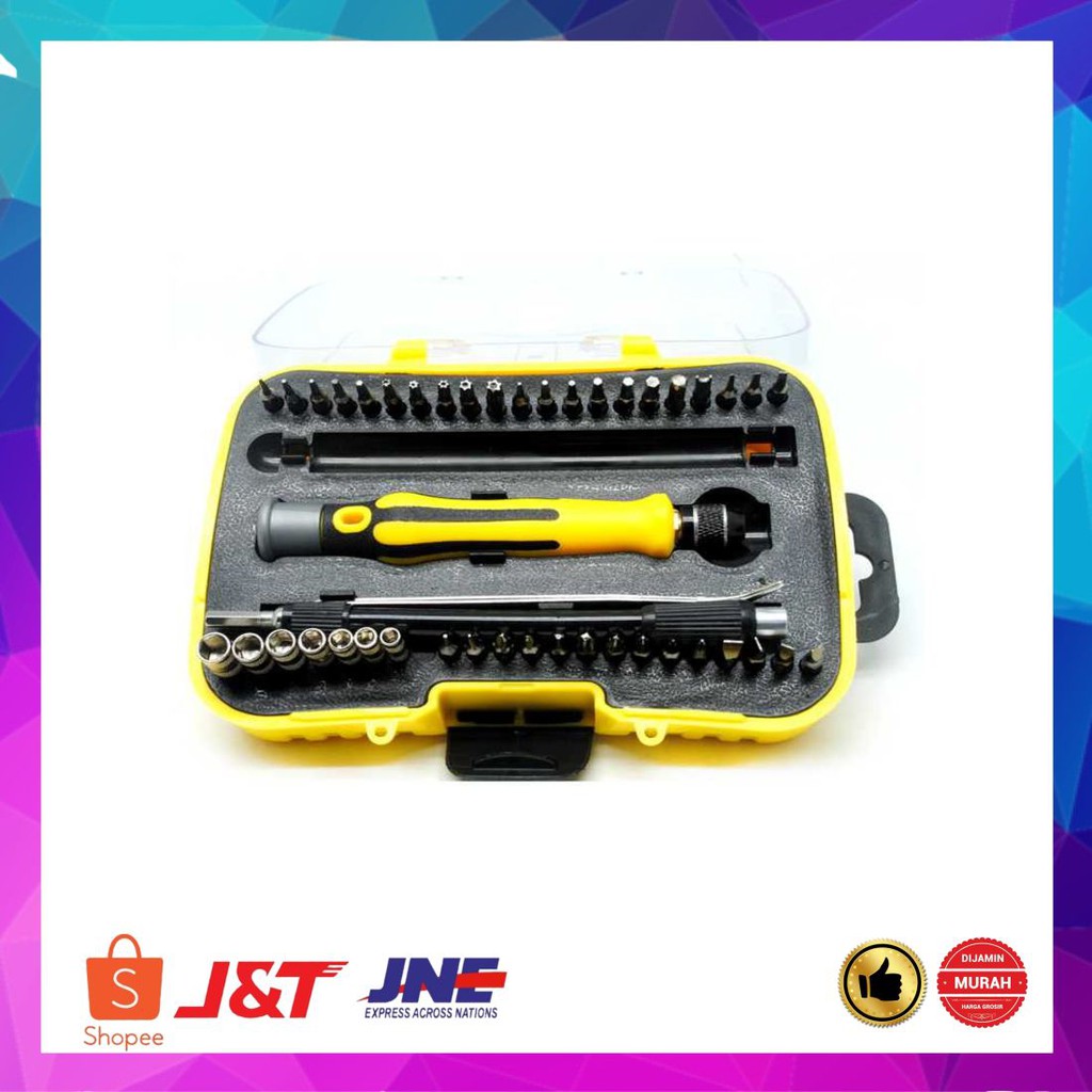 Murah Obeng Set Reparasi 45 in 1 - 6093