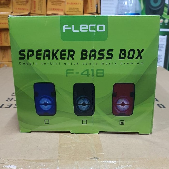 Speaker karaoke FLECO Bluetooth F-416/ F-418