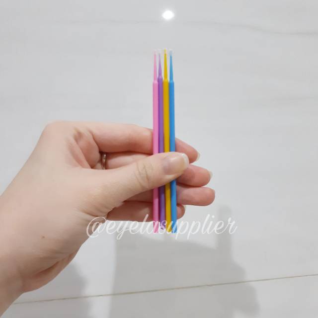 Microbrush microbud dental eyelash extension lashlift sikat mikro spolie disposal