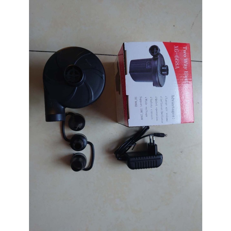 RB-M70 Pompa Angin Listrik | Electric Air Pump Pompa Kolam Renang - LISTRIK RUMAH