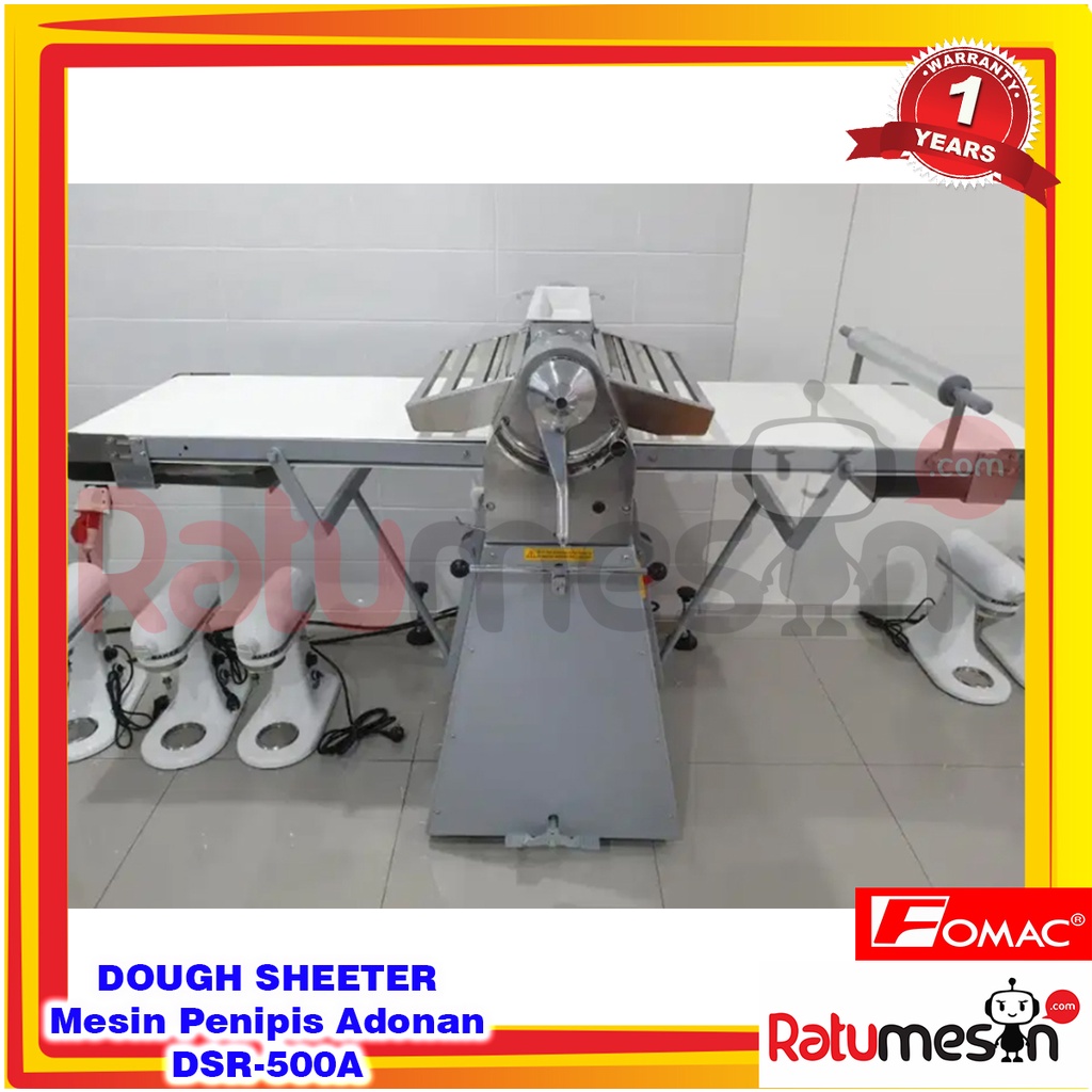 Dough Sheeter / Mesin Penipis Adonan DSR-500A FOMAC