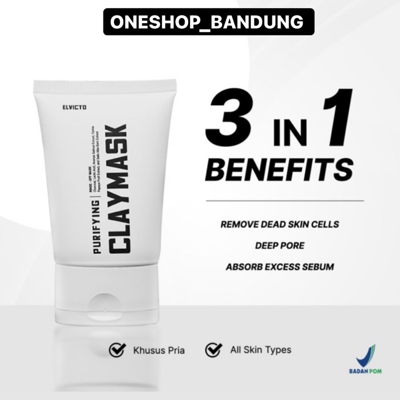 ELVICTO PURIFYING CLAYMASK / ELVICTO CLAYMASK