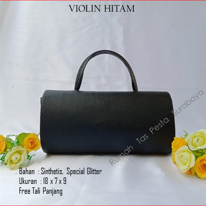 Tas Cantik,Tas Elegant,Tas Lucu,VIOLIN HITAM