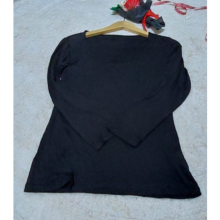 PRELOVED Manset/INNER/UNIQLO/Atasan KAOS Lengan Panjang Cewek