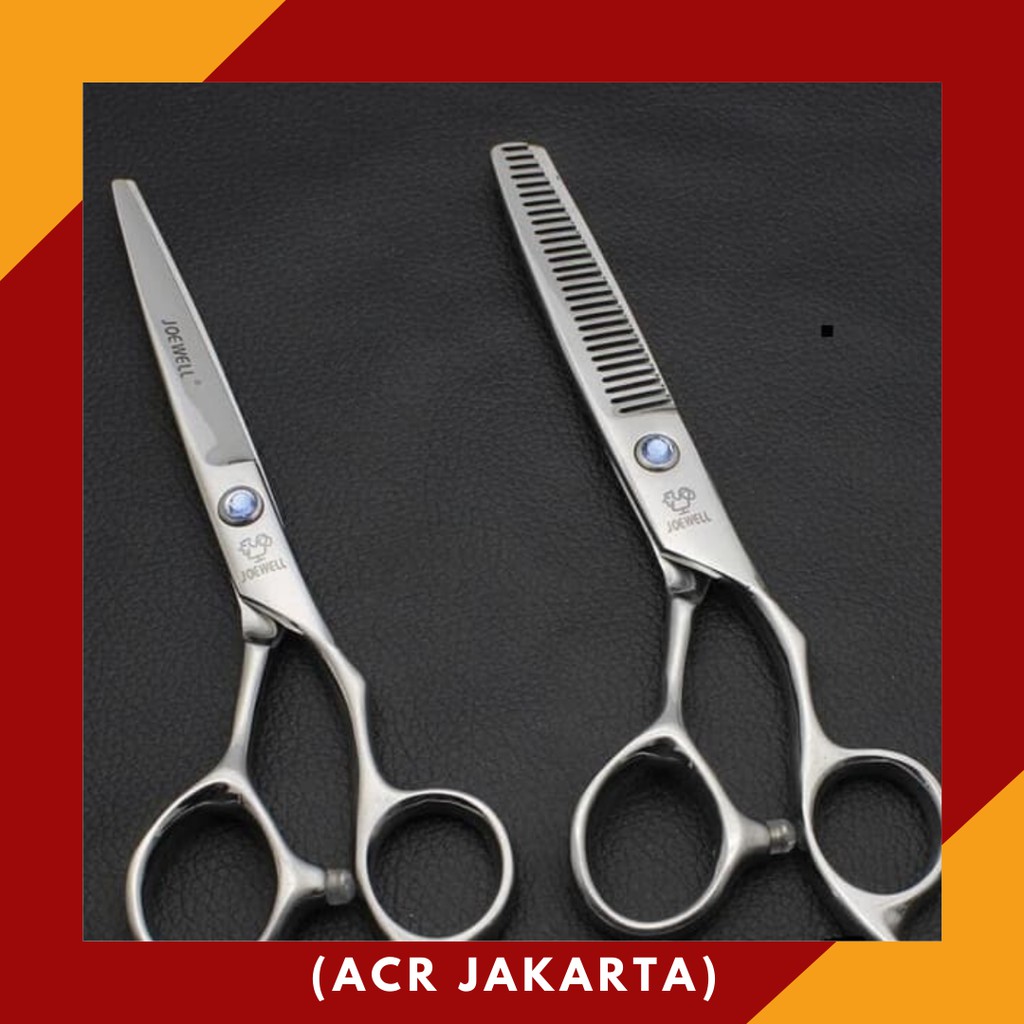 GUNTING RAMBUT / ALAT CUKUR RAMBUT / GUNTING SASAK RAMBUT / ALAT GUNTING POTONG ZIGZAG MEREK JOEWELL