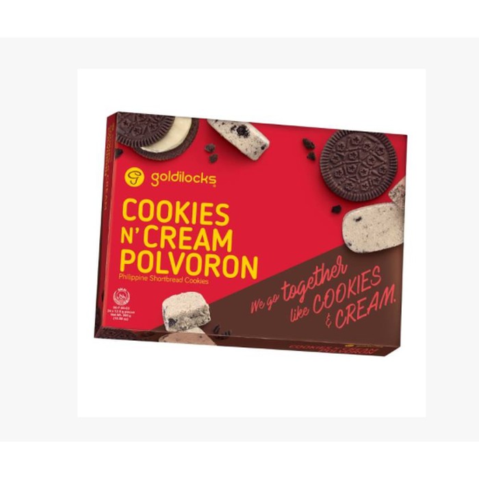 

COOKIES N' CREAM POLVORON asli dari Goldilocks Filipina